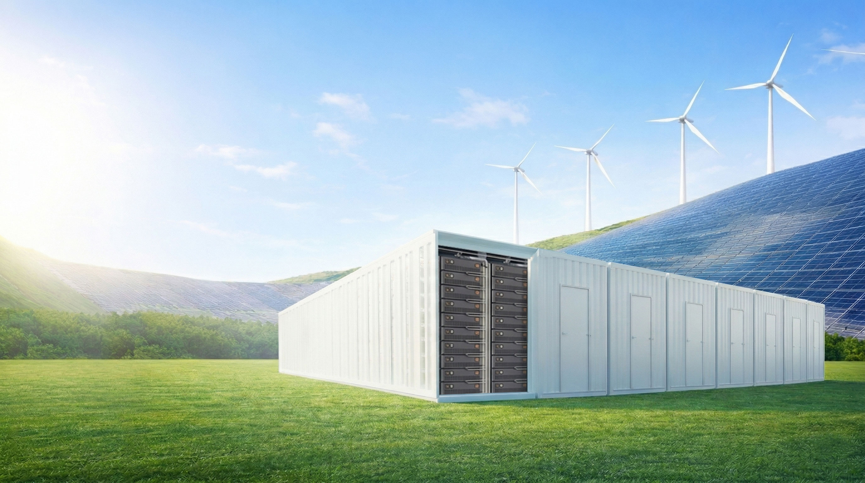 Industrial renewable energy infrastructure